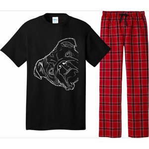 Funny Dog English Bulldog Pajama Set