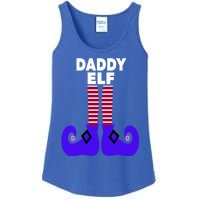 Funny Daddy Elf Christmas For Father Pop Dad From Cool Gift Ladies Essential Tank