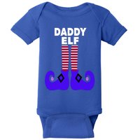 Funny Daddy Elf Christmas For Father Pop Dad From Cool Gift Baby Bodysuit