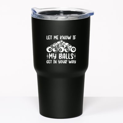 Father's Day Funny Billiards Billiard Pool Balls Player Gift For Dad Tumbler