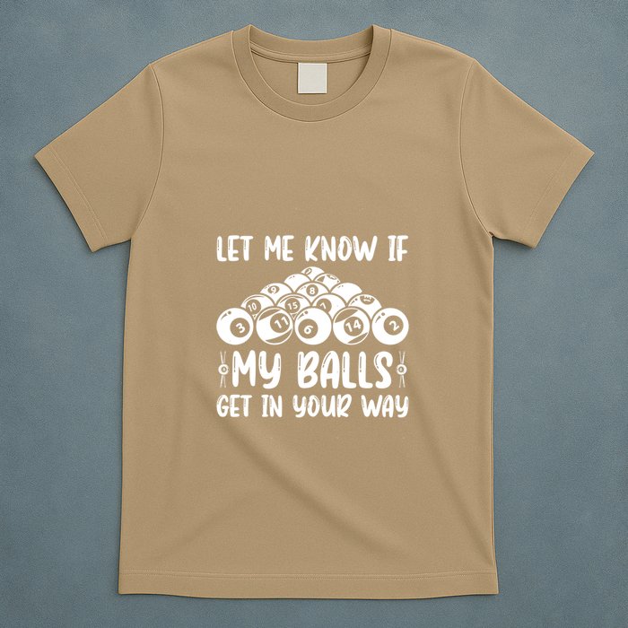 Father's Day Funny Billiards Billiard Pool Balls Player Gift For Dad T-Shirt