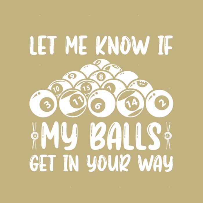 Father's Day Funny Billiards Billiard Pool Balls Player Gift For Dad Magnet