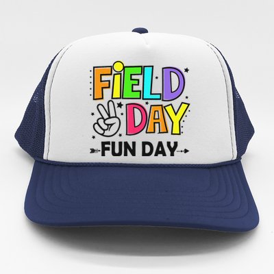 Field Day Fun Day Last Day Of School Teacher Student Trucker Hat