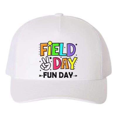 Field Day Fun Day Last Day Of School Teacher Student Yupoong Adult 5-Panel Trucker Hat