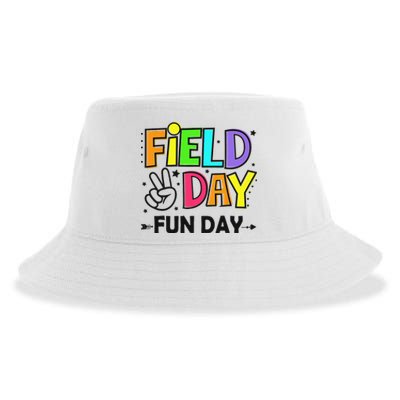 Field Day Fun Day Last Day Of School Teacher Student Sustainable Bucket Hat