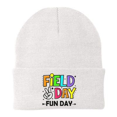 Field Day Fun Day Last Day Of School Teacher Student Knit Cap Winter Beanie