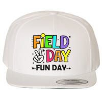 Field Day Fun Day Last Day Of School Teacher Student Wool Snapback Cap