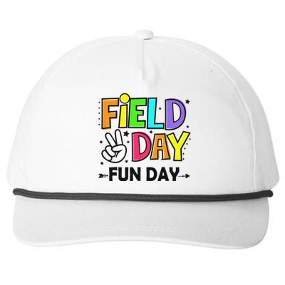 Field Day Fun Day Last Day Of School Teacher Student Snapback Five-Panel Rope Hat