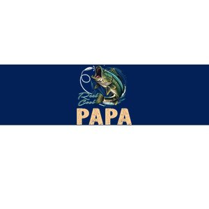 Fathers Day Funny Fisherman Reel Cool Papa Fishing Lover Bumper Sticker