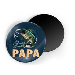 Fathers Day Funny Fisherman Reel Cool Papa Fishing Lover Magnet