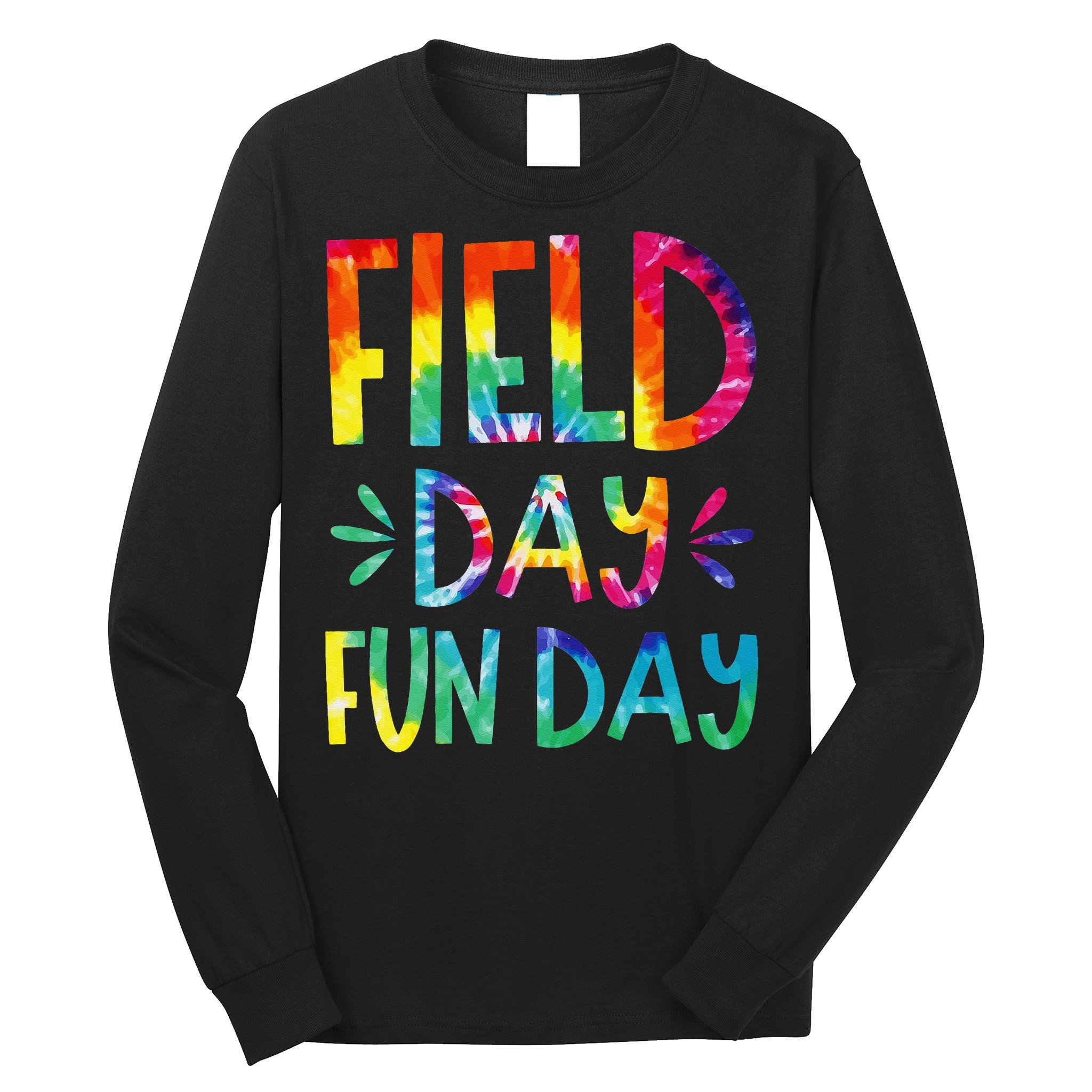 Field Day Fun Day Last Day Of School Teacher Student Long Sleeve Shirt