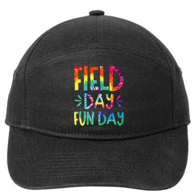 Field Day Fun Day Last Day Of School Teacher Student 7-Panel Snapback Hat