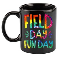 Field Day Fun Day Last Day Of School Teacher Student 11oz C Handle Ceramic Mug