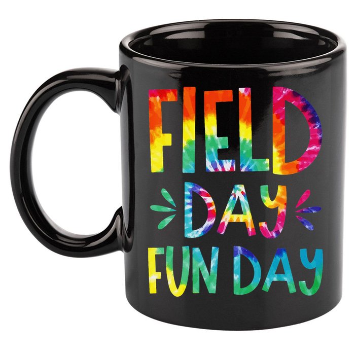 Field Day Fun Day Last Day Of School Teacher Student 11oz C Handle Ceramic Mug