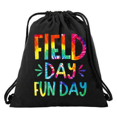 Field Day Fun Day Last Day Of School Teacher Student Drawstring Bag
