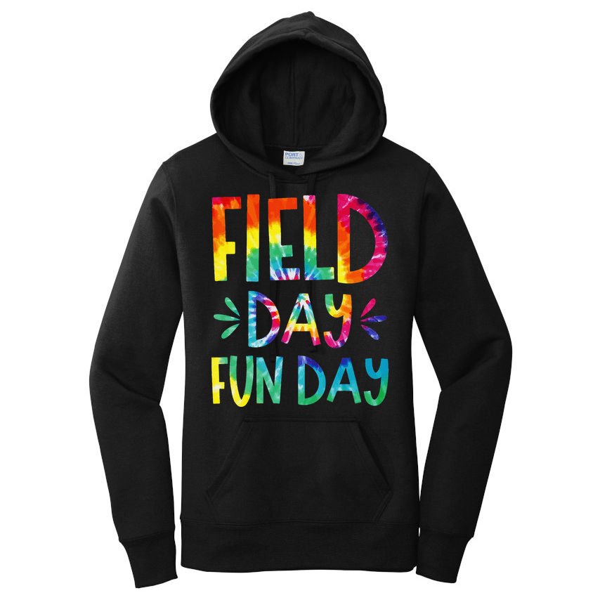 Field Day Fun Day Last Day Of School Teacher Student Women's Pullover Hoodie