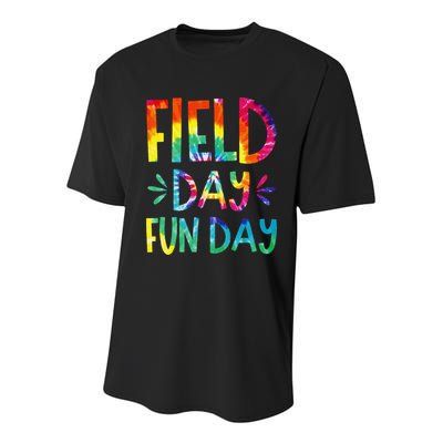 Field Day Fun Day Last Day Of School Teacher Student Youth Performance Sprint T-Shirt