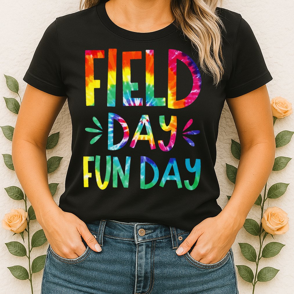 Field Day Fun Day Last Day Of School Teacher Student Womens T-Shirt