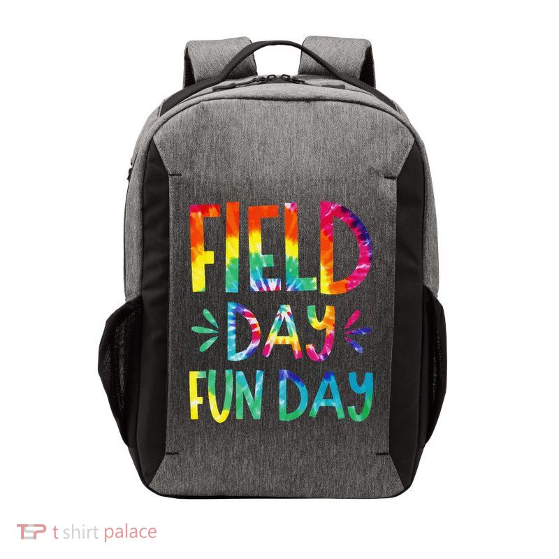 Field Day Fun Day Last Day Of School Teacher Student Vector Backpack