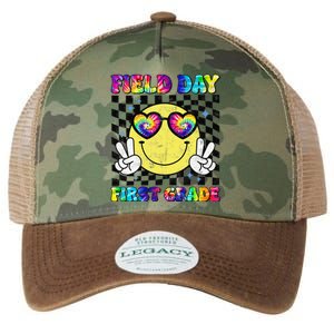 Field Day First Grade Student Teacher Last Day Of School Legacy Tie Dye Trucker Hat