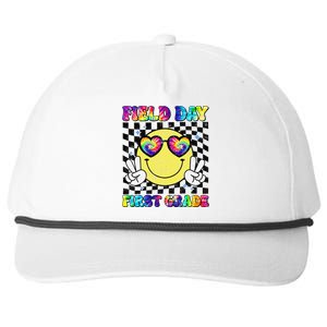 Field Day First Grade Student Teacher Last Day Of School Snapback Five-Panel Rope Hat