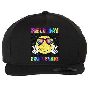 Field Day First Grade Student Teacher Last Day Of School Wool Snapback Cap