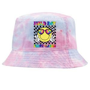 Field Day First Grade Student Teacher Last Day Of School Tie-Dyed Bucket Hat