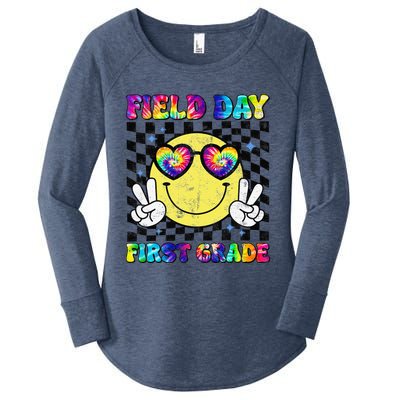 Field Day First Grade Student Teacher Last Day Of School Women's Perfect Tri Tunic Long Sleeve Shirt