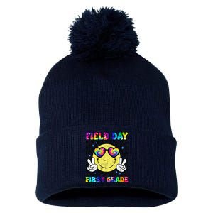 Field Day First Grade Student Teacher Last Day Of School Pom Pom 12in Knit Beanie