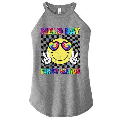 Field Day First Grade Student Teacher Last Day Of School Women's Perfect Tri Rocker Tank