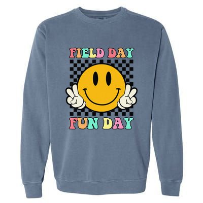 Field Day Fun Day For Teacher Field Day 2024 Garment-Dyed Sweatshirt