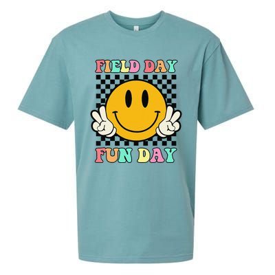 Field Day Fun Day For Teacher Field Day 2024 Sueded Cloud Jersey T-Shirt