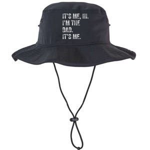 Fathers Day Funny Its Me Hi IM The Dad Its Me Legacy Cool Fit Booney Bucket Hat