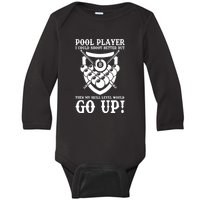 Father's Day Funny Billiards For Dad Grandpa Gift For Dad Baby Long Sleeve Bodysuit