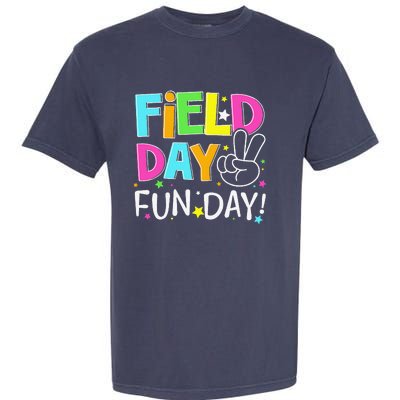 Field Day Fun Day Last Day Of School Teacher Student Garment-Dyed Heavyweight T-Shirt