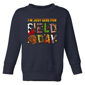 Field Day Funny For Teacher Happy Field Day 2024 Toddler Sweatshirt