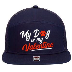 For Dog Fur Mom Dog Dad Lover Owner Cute 7 Panel Mesh Trucker Snapback Hat