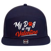 For Dog Fur Mom Dog Dad Lover Owner Cute 7 Panel Mesh Trucker Snapback Hat