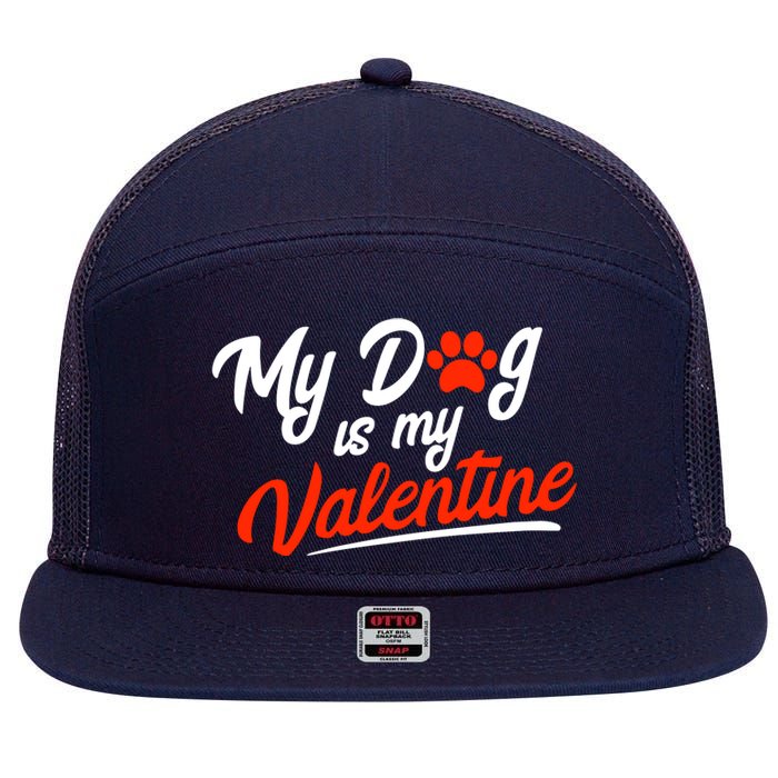 For Dog Fur Mom Dog Dad Lover Owner Cute 7 Panel Mesh Trucker Snapback Hat