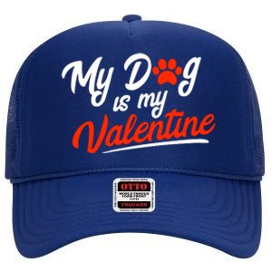 For Dog Fur Mom Dog Dad Lover Owner Cute High Crown Mesh Back Trucker Hat