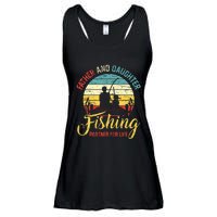 Father Daughter Fishing Partner For Life Retro Matching Dad Ladies Essential Flowy Tank