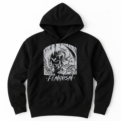 Feminism Dragon Fantasy Hoodie