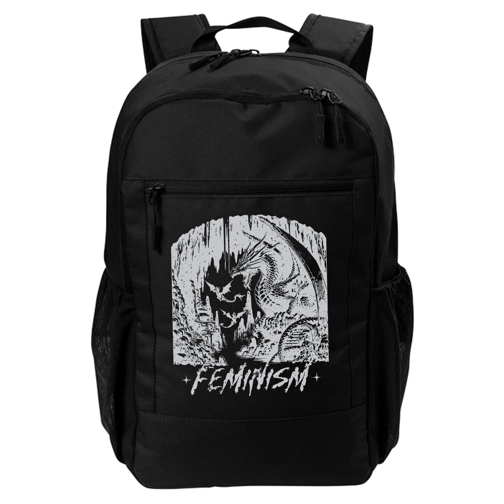 Feminism Dragon Fantasy Backpack