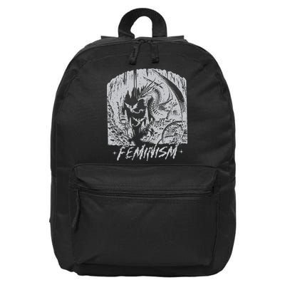 Feminism Dragon Fantasy 16 in Basic Backpack