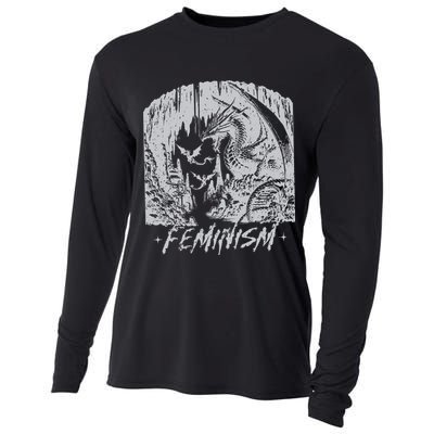 Feminism Dragon Fantasy Cooling Performance Long Sleeve Crew