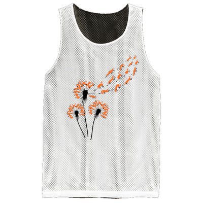 Flower Dandelion Foxes For Fox Lover Fox Mesh Reversible Basketball Jersey Tank