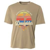 FatherS Day From Daughter Awesome Like My Daughter Cooling Performance Crew T-Shirt