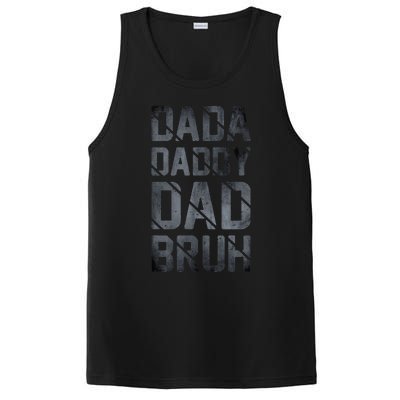 Fathers Day For Dad Funny Dada Daddy Dad Bruh PosiCharge Competitor Tank