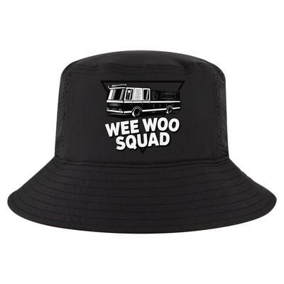 Funny Design For And Adults Wee Woo Squad Fire Truck Cool Comfort Performance Bucket Hat