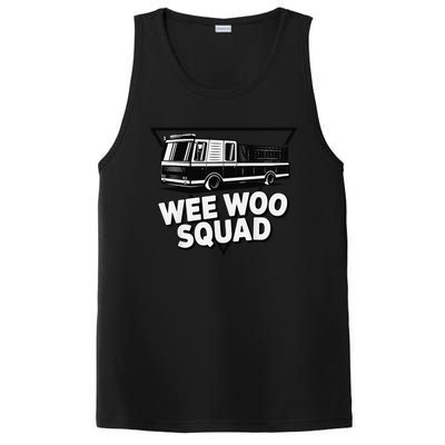 Funny Design For And Adults Wee Woo Squad Fire Truck PosiCharge Competitor Tank